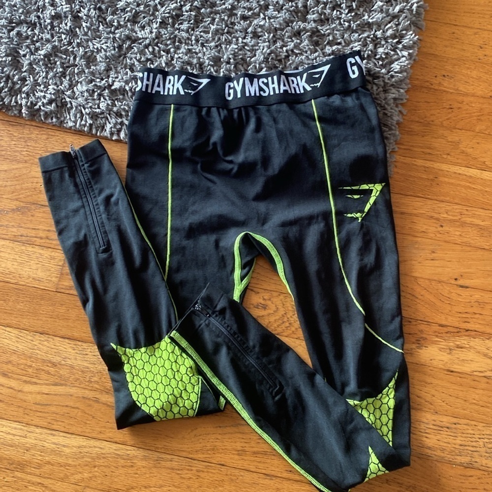 Gym Shark Neon Leggings Size Medium